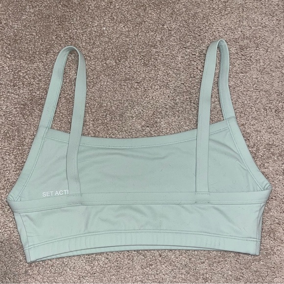 Set Active Sporty Skirt and Scoop Bra in Vice - Picture 2 of 3